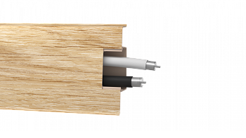 Плинтус ПВХ Arbiton - MACK 60 мм ДУБ ЛИНГБУРГ 4 60х20х2500